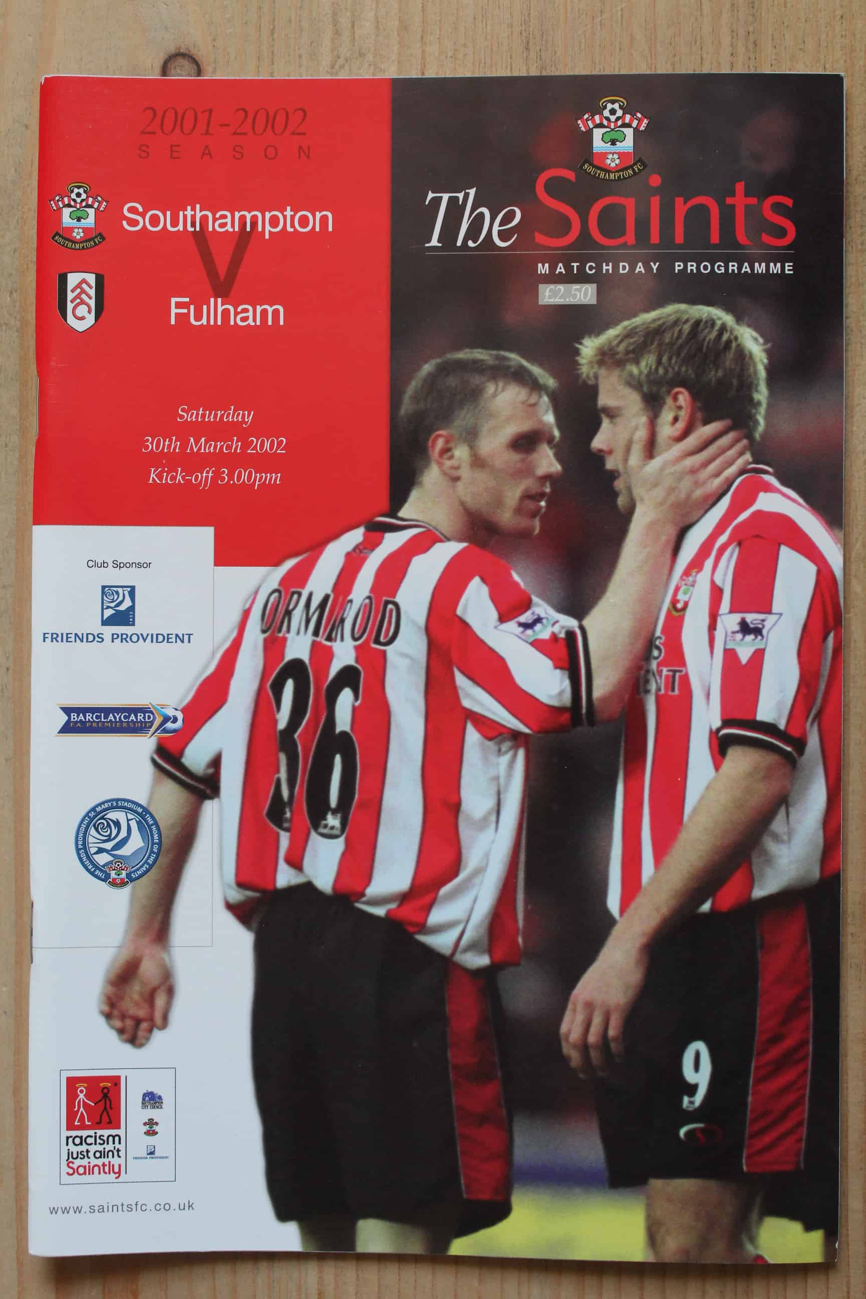 Southampton FC v Fulham FC